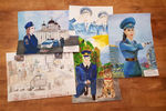 Арзамасские полицейские провели конкурс рисунков «Мои родители работают в полиции»