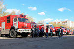 Клирик благочиния освятил пожарную технику и здание пожарной части № 44 (фото)