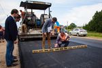 Активисты партпроекта «Безопасные дороги» проверили ход ремонтных работ автодороги Южного подхода к Арзамасу