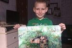 Юный житель Арзамаса рисует портреты животных в обмен на помощь приюту