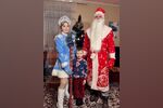 В Арзамасе Полицейский Дед Мороз и Снегурочка поздравили детей своих коллег с Новым годом