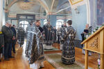 Митрополит Георгий возглавил литургию Преждеосвященных Даров в Спасо-Преображенском монастыре Арзамаса