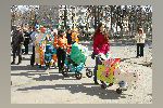 Первый парад детских колясок прошел в Арзамасе