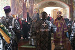 Митрополит Георгий совершил литургию Преждеосвященных Даров в арзамасском Спасо-Преображенском монастыре (фото)