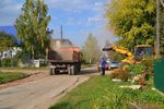 Сегодня стартовали подготовительные работы к асфальтированию дороги на ул. Болотникова