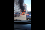 В Арзамасе загорелся неисправный автомобиль «скорой помощи»