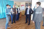 Готовность избирательных участков проверил сегодня в Арзамасе главный федеральный инспектор по Нижегородской области (видео)
