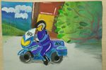 В арзамасской полиции подвели итоги конкурса детского рисунка