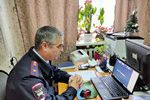 В Арзамасском районе начальник ГИБДД принял участие в онлайн-совещании с директорами школ