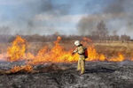 15 случаев загорания сухой травы зафиксировано в Нижегородской области