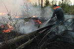 Режим ЧС объявили в Сарове из-за пожара в Мордовском заповеднике