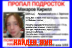Пропавший Кирилл Макаров в Арзамасском районе найден живым