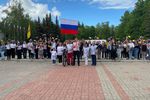 Эстафета флага России в Нижегородской области