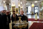 Владимир Путин посетил Воскресенский собор и Музей русского патриаршества в Арзамасе